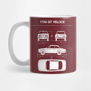 1750 VELOCE - tech data Mug